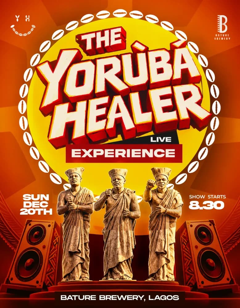 The Yorùbá Healer Experience (Live) event artwork